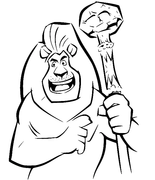 Madagascar Coloring Pages 47