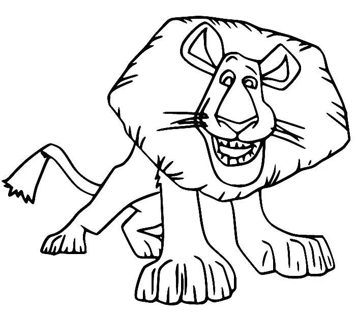 Madagascar Coloring Pages 5