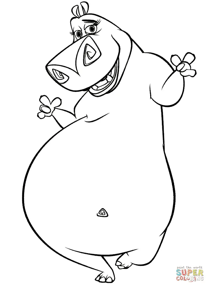 Madagascar Coloring Pages 54