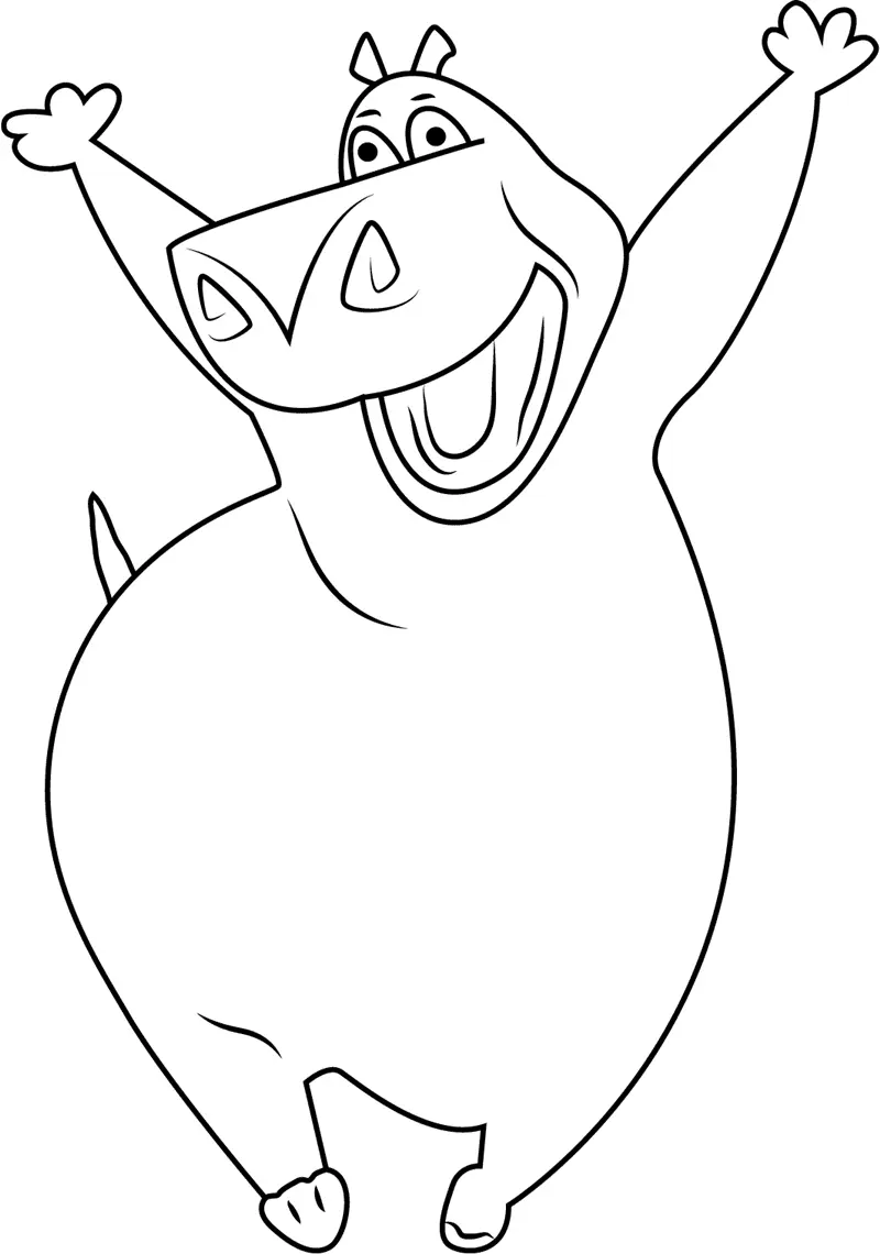 Madagascar Coloring Pages 55