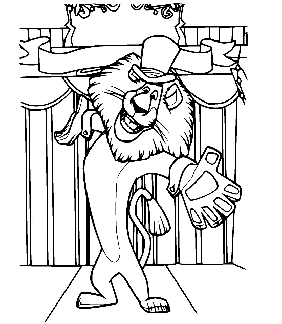 Madagascar Coloring Pages 57