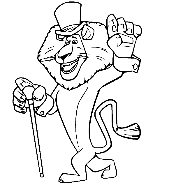 Madagascar Coloring Pages 63