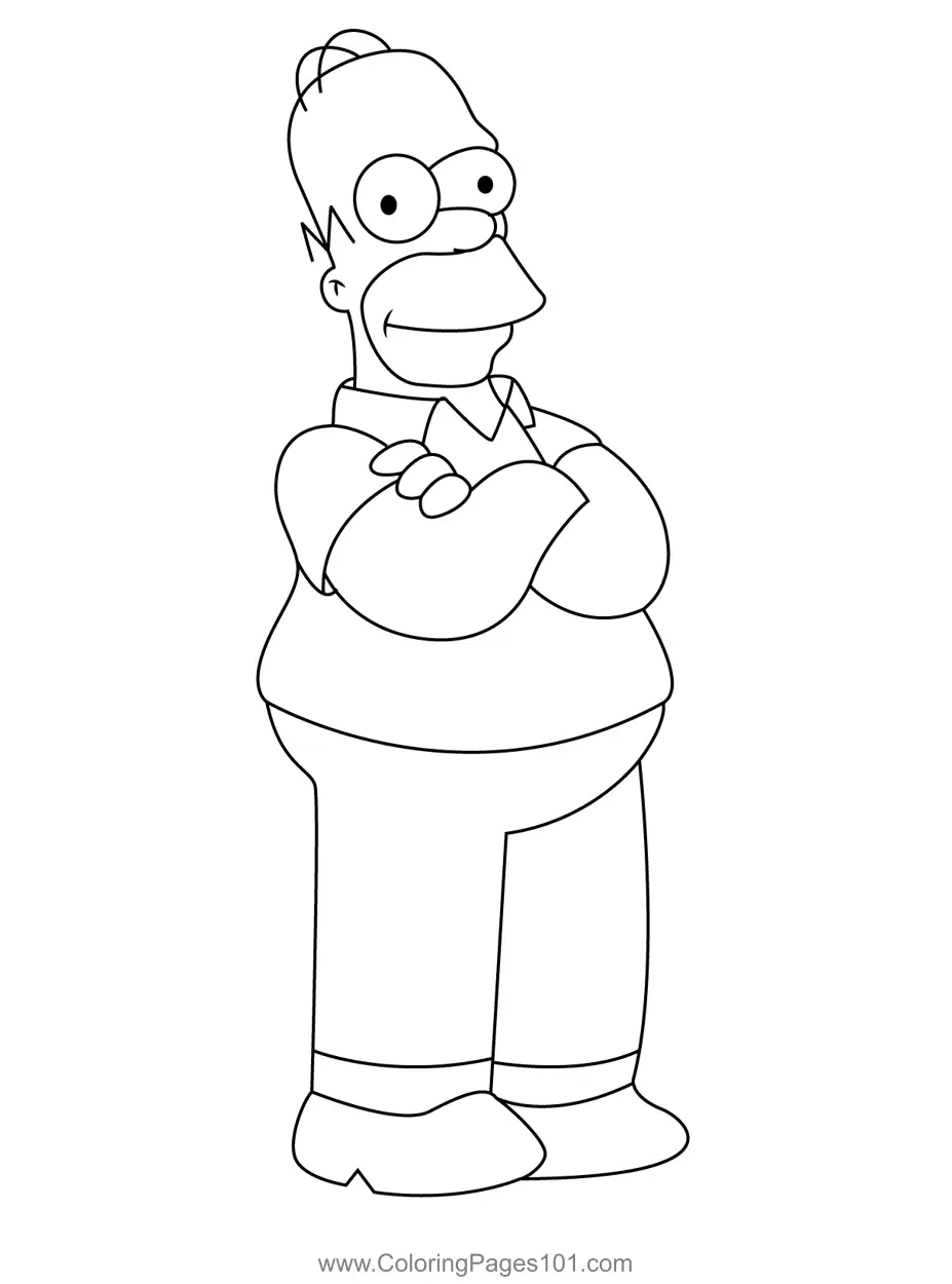 Maggie Simpson Coloring Pages 6
