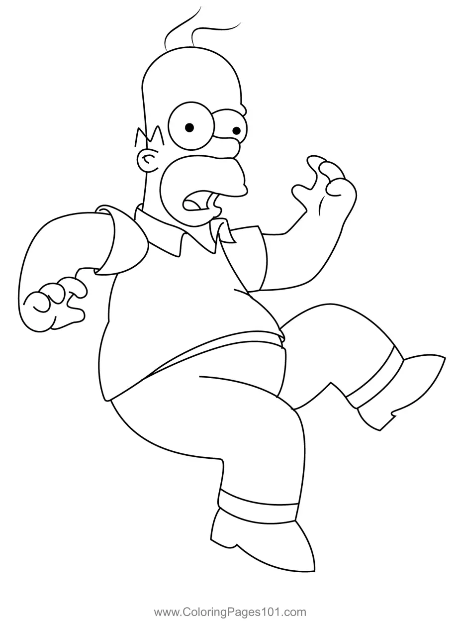 Maggie Simpson Coloring Pages 7