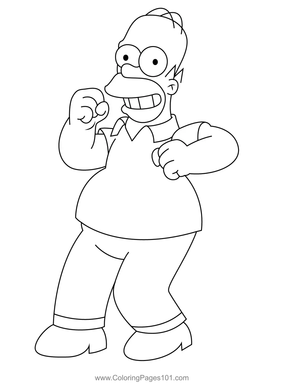 Maggie Simpson Coloring Pages 8