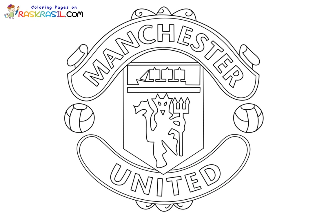 Manchester United Ausmalbilder 1