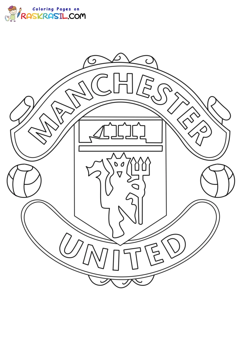 Manchester United Ausmalbilder 6