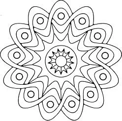 Mandala Coloring Pages 101