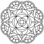 Mandala Coloring Pages 123