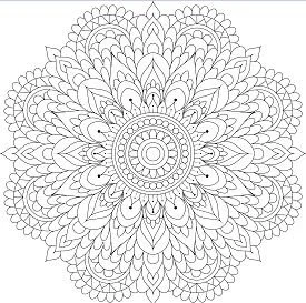 Mandala Coloring Pages 131