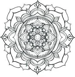 Mandala Coloring Pages 153