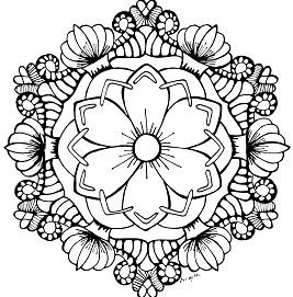Mandala Coloring Pages 175