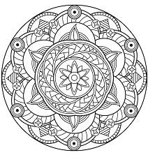 Mandala Coloring Pages 226