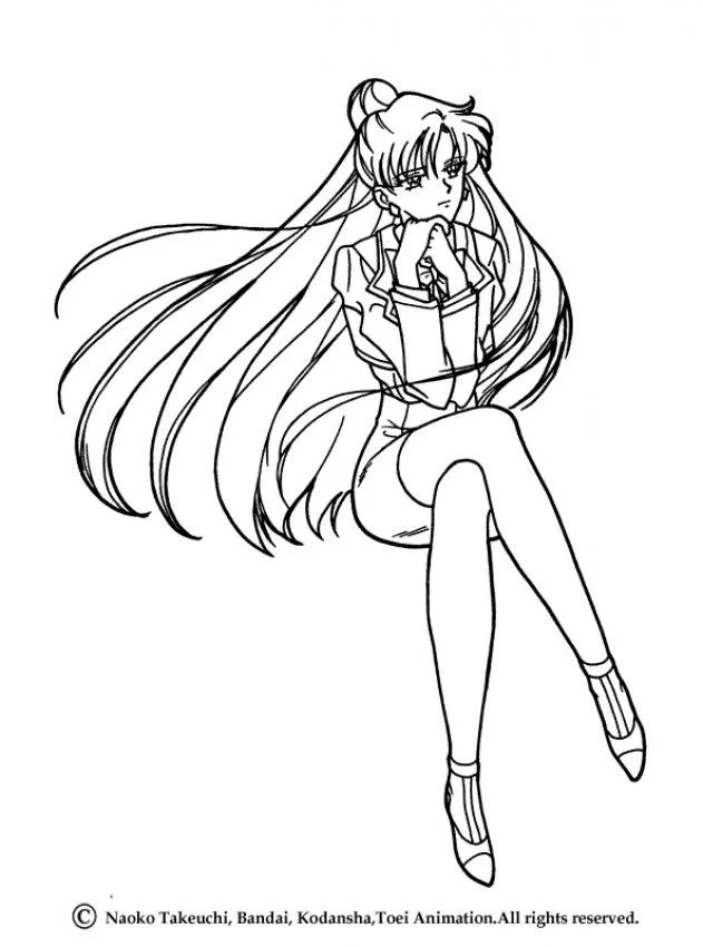 Manga Para Colorear 1