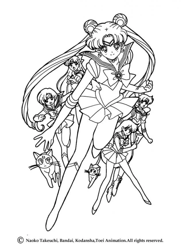 Manga Para Colorear 20