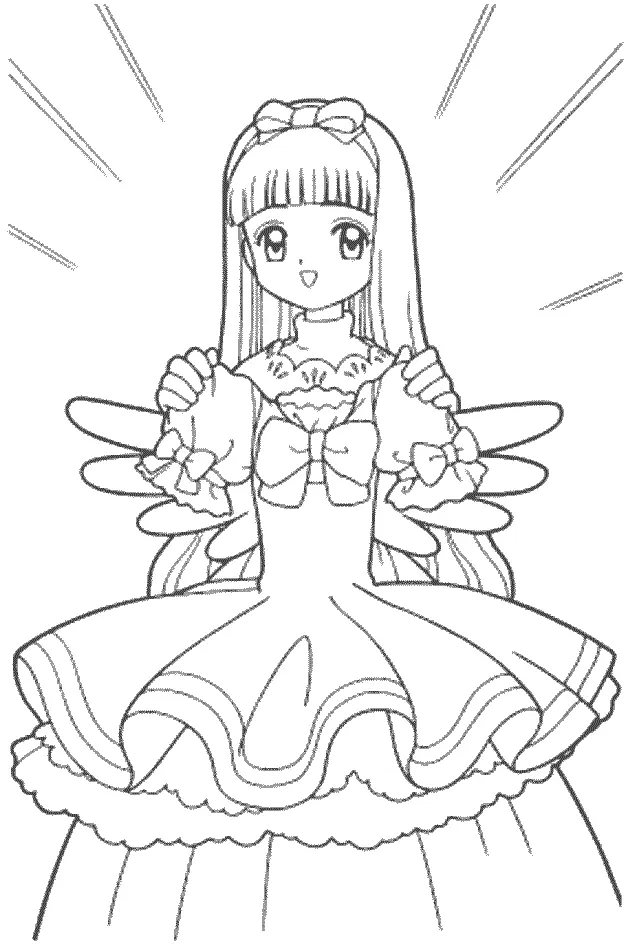 Manga Para Colorear 4