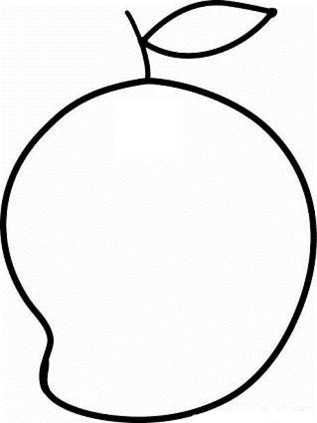 Mango Coloring Pages 7