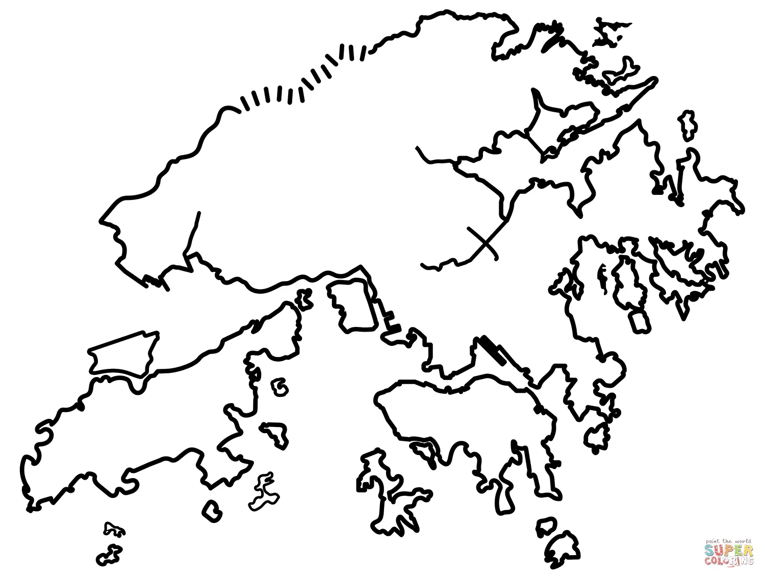 Mapas para Colorir 13