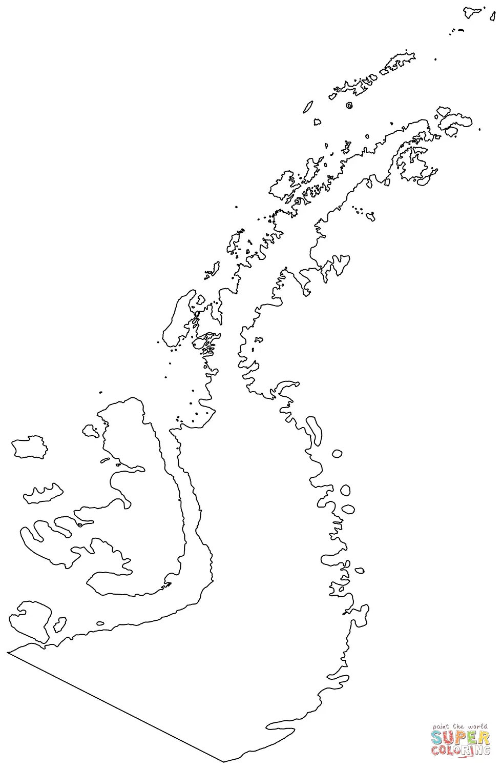 Mapas para Colorir 16