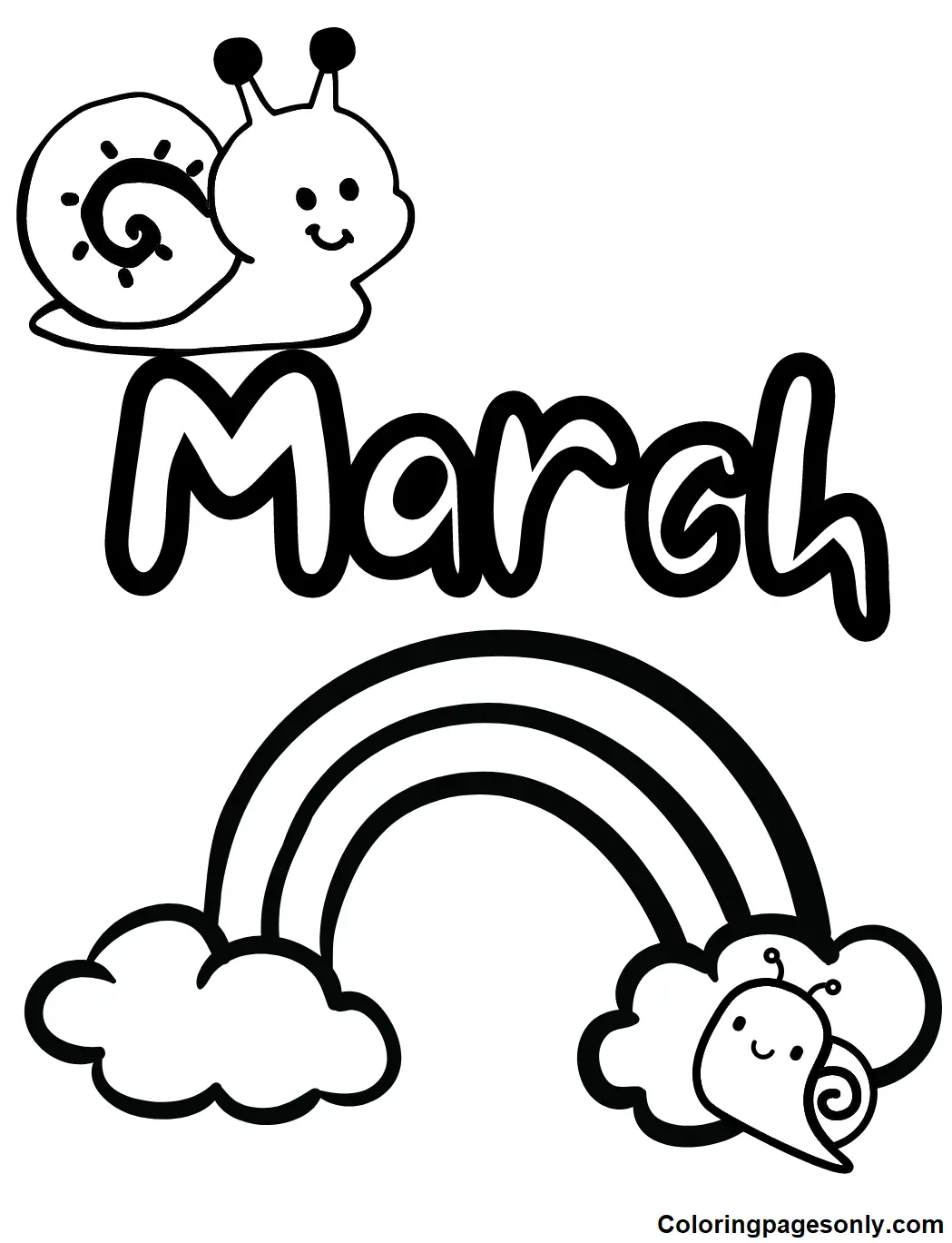 Marzo Para Colorear 24