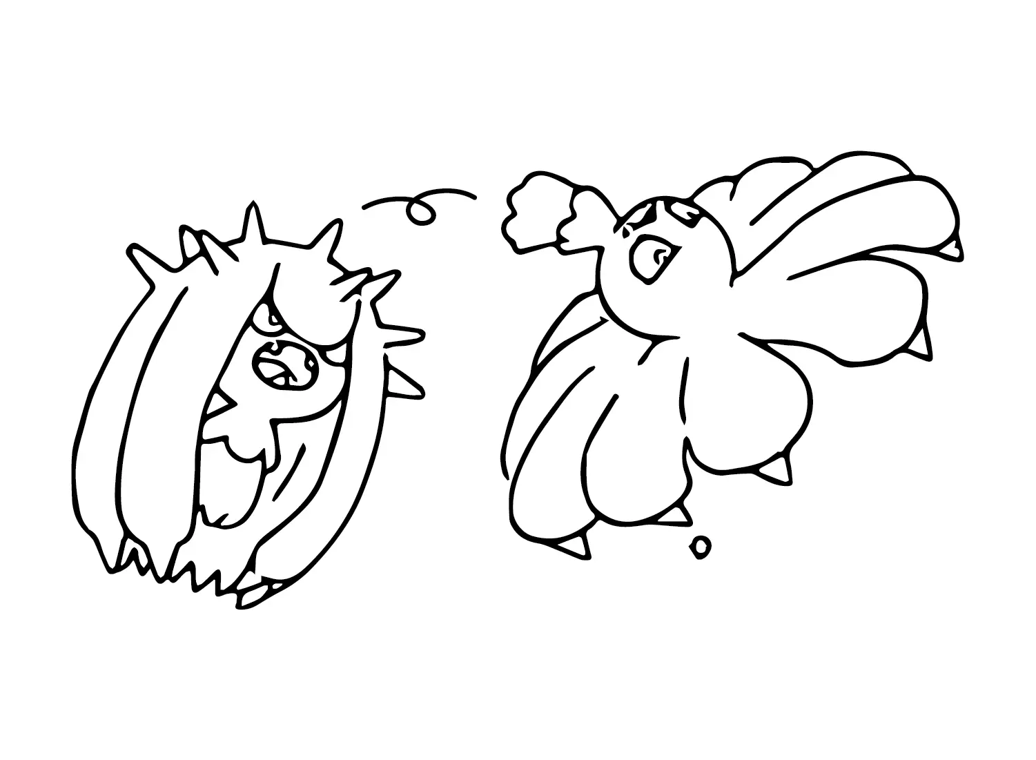 Mareanie Coloring Pages 4