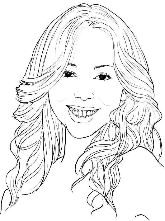 Mariah Carey Coloring Pages 2