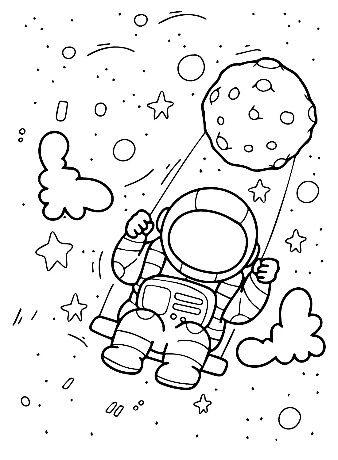 Mars Coloring Pages 11