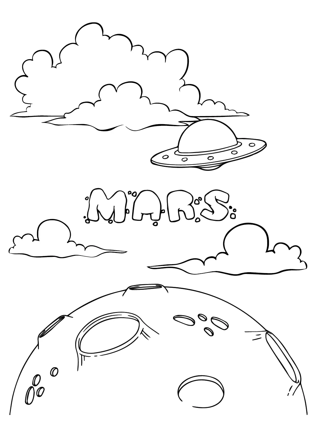Mars Coloring Pages 18