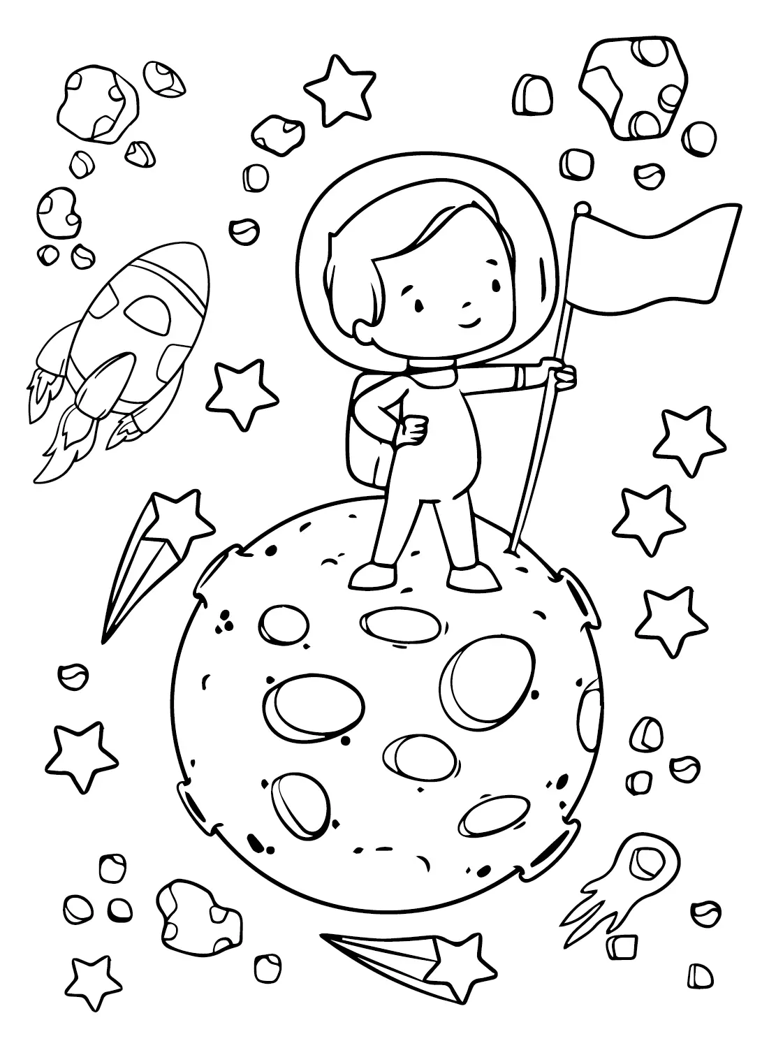 Mars Coloring Pages 3