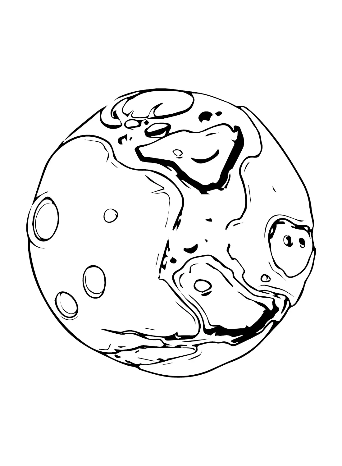 Mars Coloring Pages 6