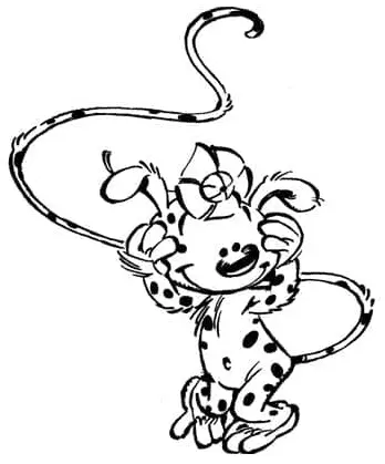 Marsupilami Ausmalbilder 15