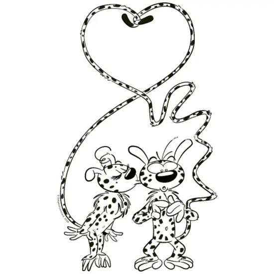 Marsupilami Ausmalbilder 2