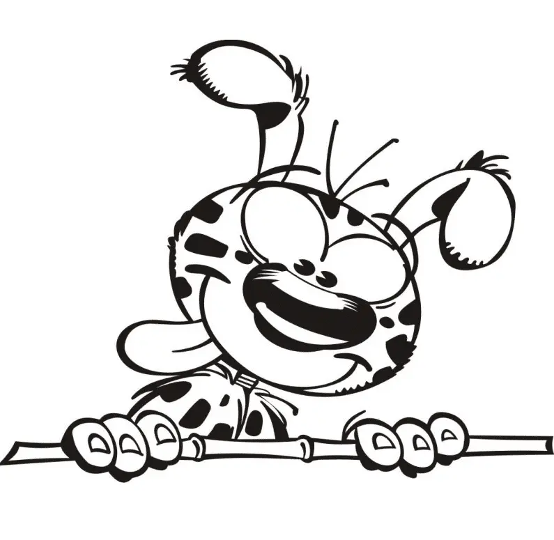 Marsupilami Ausmalbilder 24