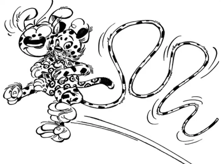 Marsupilami Ausmalbilder 26