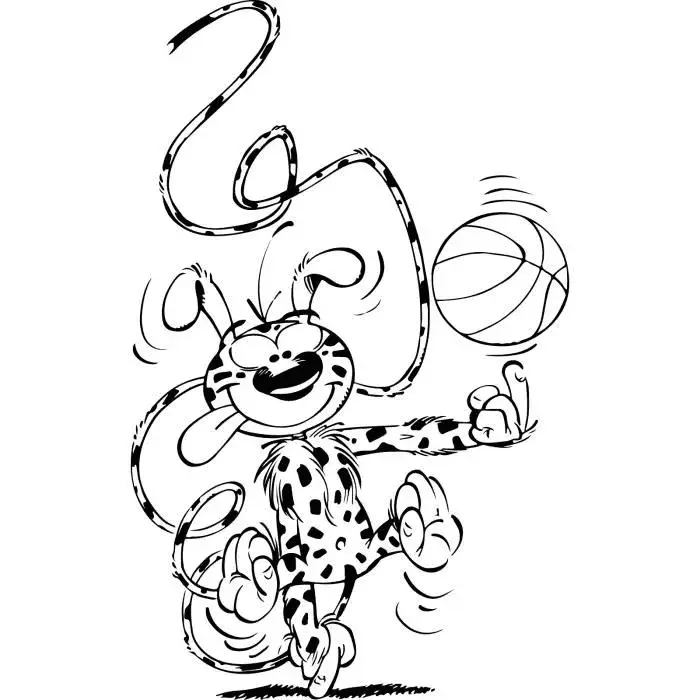 Marsupilami Ausmalbilder 27