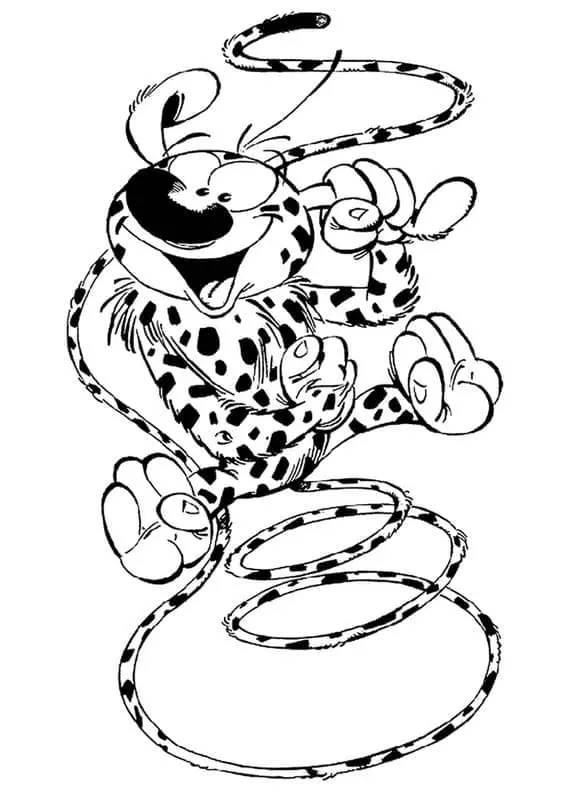 Marsupilami Ausmalbilder 35