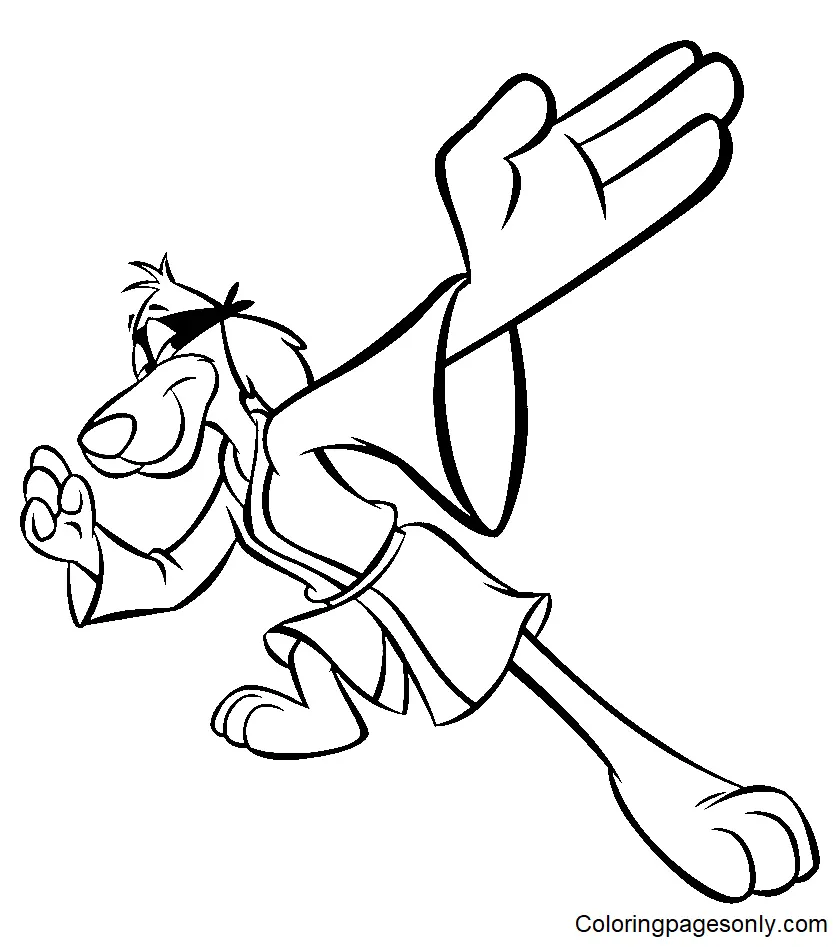 Martial Arts Coloring Pages 22