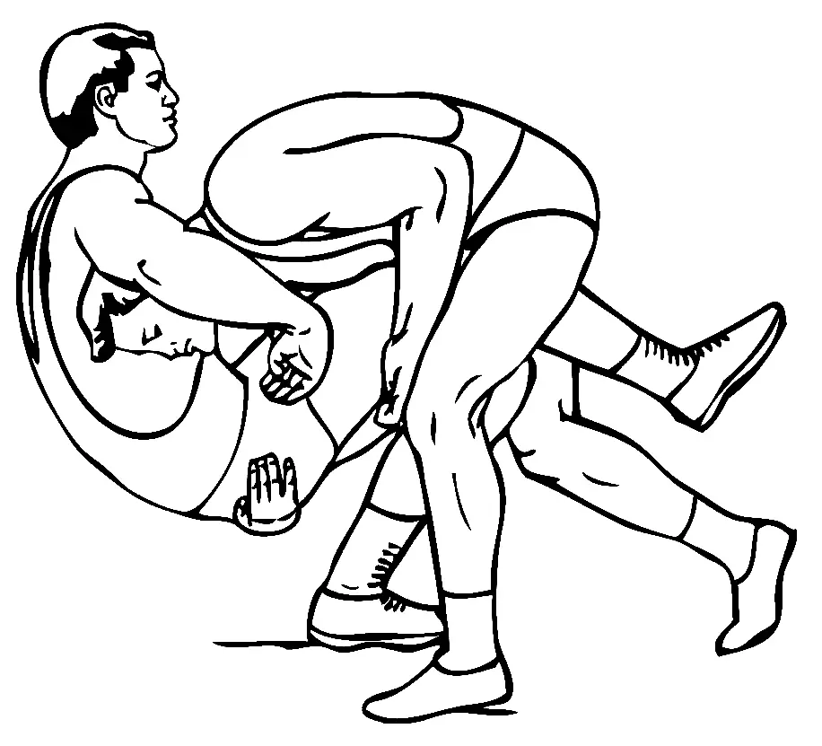 Martial Arts Coloring Pages 26