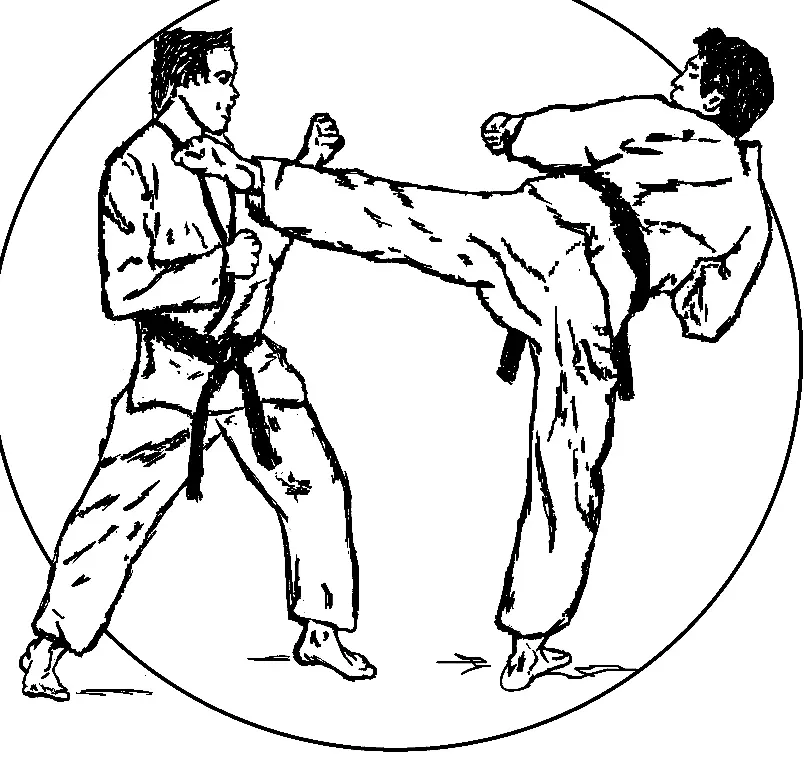 Martial Arts Coloring Pages 57