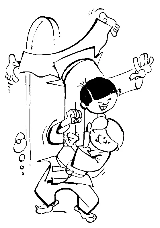 Martial Arts Coloring Pages 71