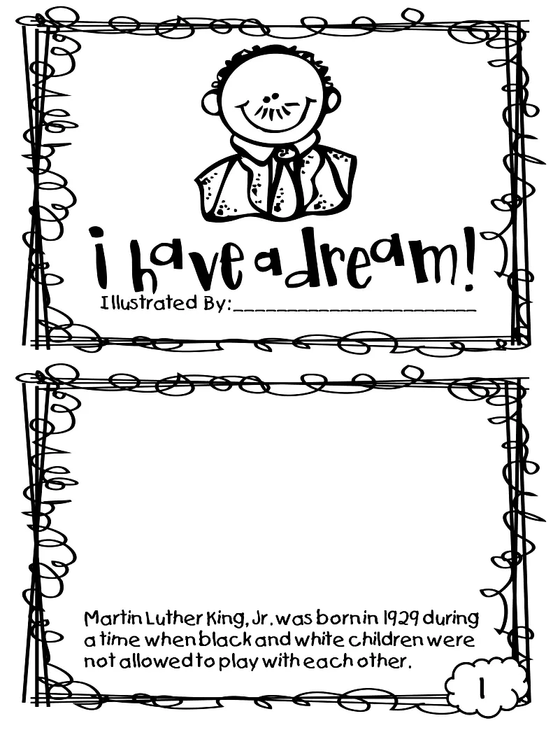 Martin Luther King Jr Coloring Pages 17