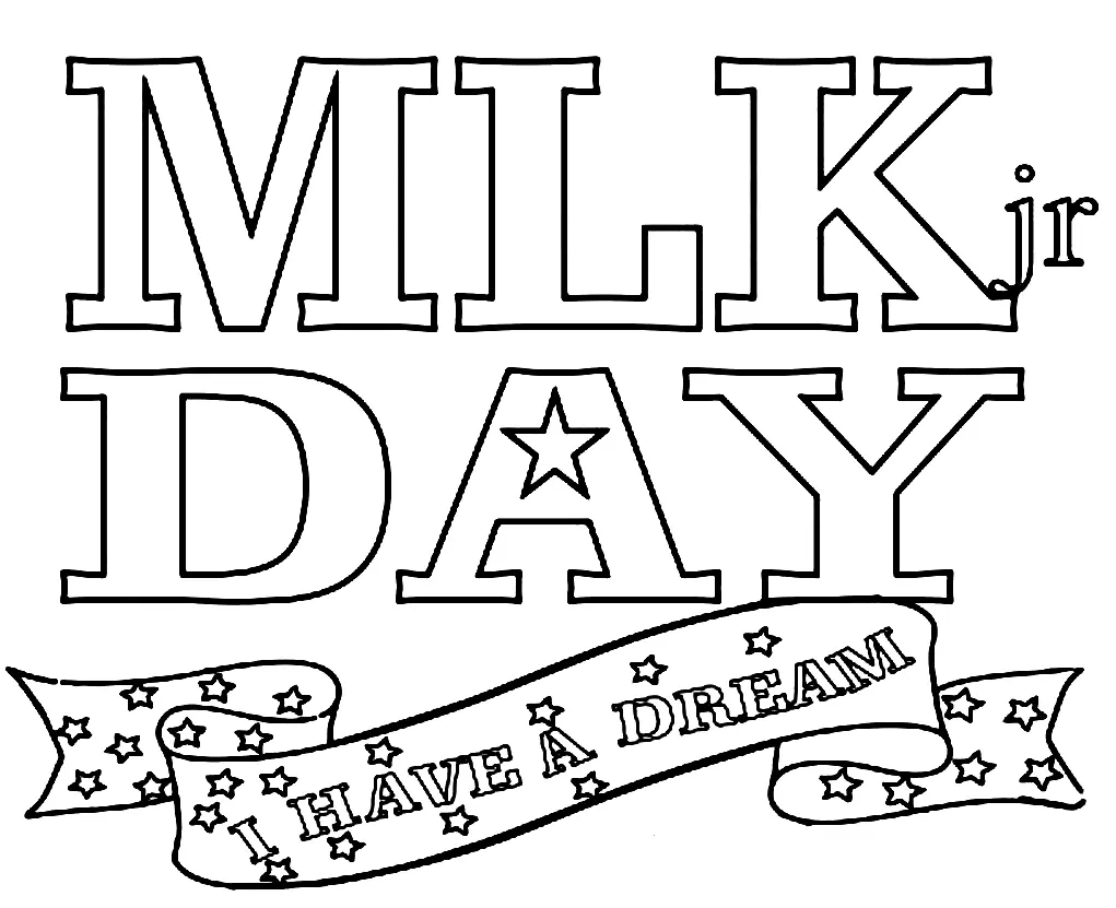 Martin Luther King Jr Coloring Pages 18