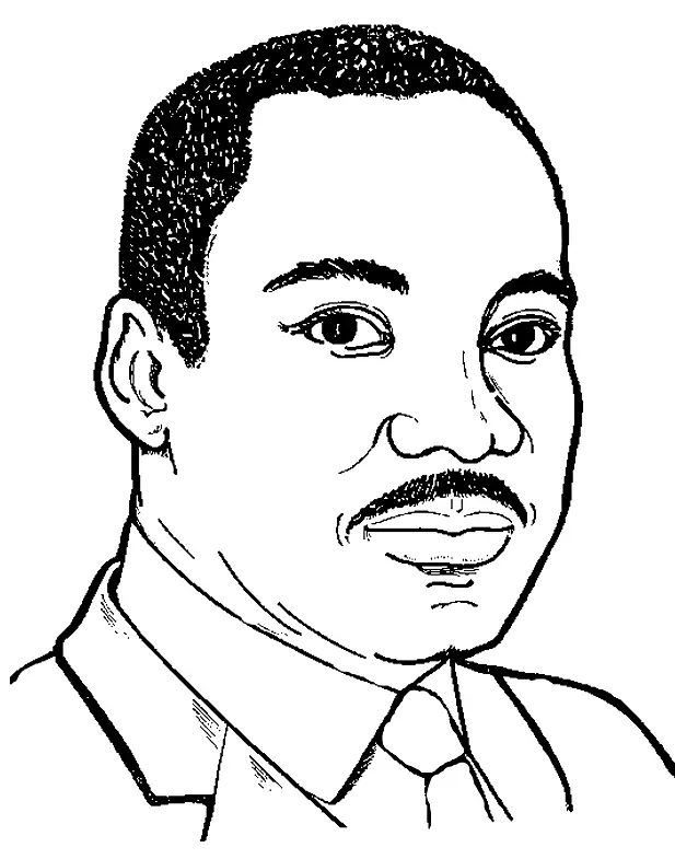 Martin Luther King Jr Coloring Pages 21
