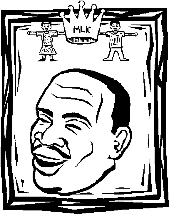 Martin Luther King Jr Coloring Pages 26