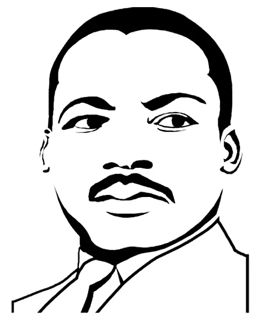 Martin Luther King Jr Coloring Pages 27