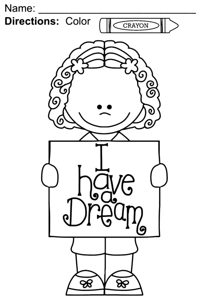 Martin Luther King Jr Coloring Pages 33