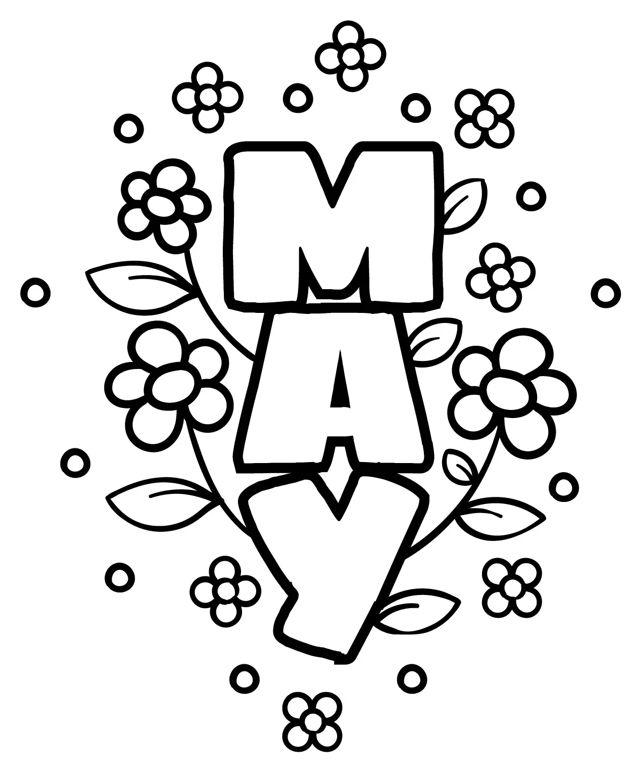 May Coloring Pages 11