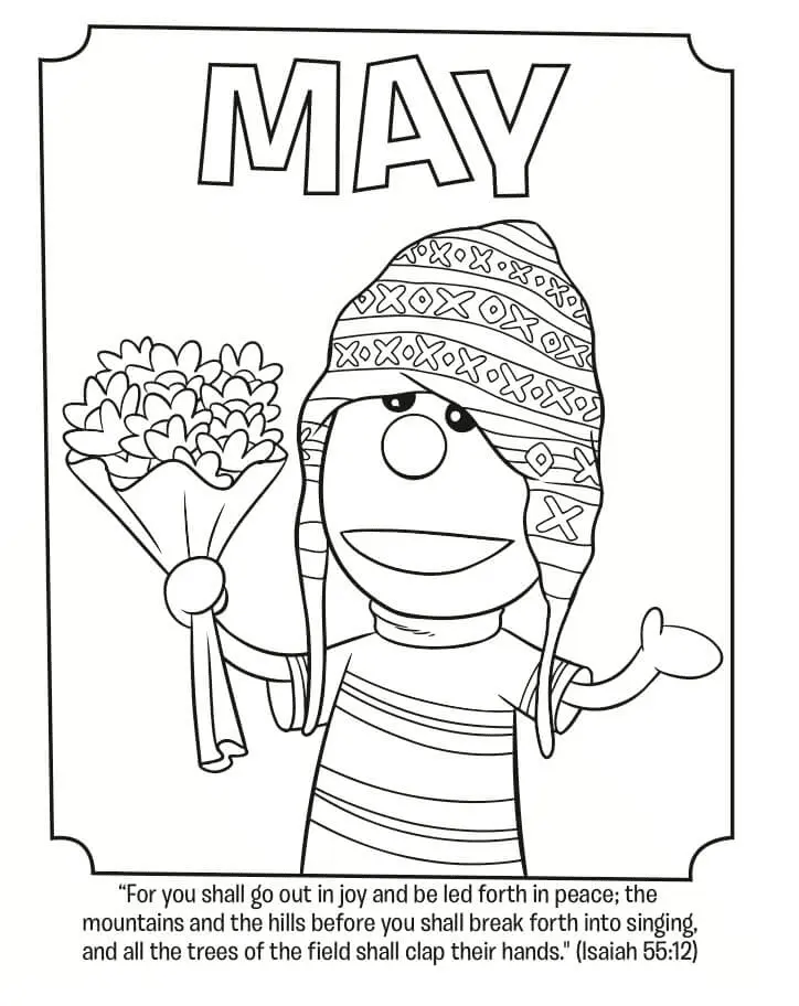 May Coloring Pages 22