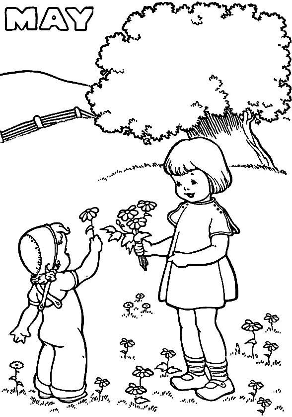 May Coloring Pages 25