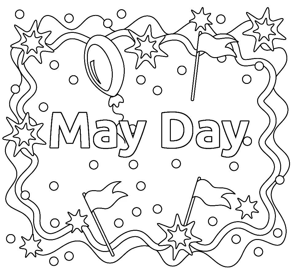 May Coloring Pages 27